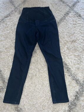 Isabel Maternity by Ingrid & Isabel Dark Blue Stretch Maternity Jeggings